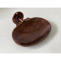 Handgravierte Seifenschale Aus Kupfer Zur Wandmontage, Handgemachter Seifenhalter Kupfer, Handgefertigte Wandseifenschale, Duschseifenhalter von Macopperofficial