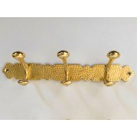 Messinggarderobe, Kleiderhaken Für Wand Oder Tür Badezimmer Wandgarderobe Messinggarderobe, Kleiderhaken Für Wand Oder Tür Badezimmer Wandgarderobe von Macopperofficial