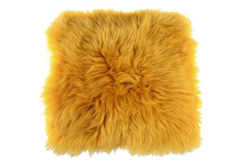Macosa Home Fellteppich Dekofell eckig Stuhlkissen 35 cm echtes Lammfell Dekofell Sitzplaid, Echtes Lammfell Sitzkissen Dekofell von Macosa Home
