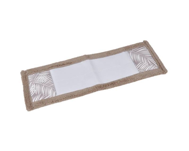 Macosa Home 2er Set Mikrofasermopp Wischbezug Beige 42 cm Bodenwischer Wischmopp Wischbezug (Reinigung Bezug, Wischmopp Mop Mikrofaser Ersatzbezug Wischaufatz) von Macosa Home