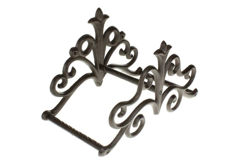 Macosa Home Schlauchhalterung Gartenschlauch-Halter Gusseisen Dunkelrost Schlauchhalter Wandhalter, (Gusseisen rost Schlauchhalter Wandhalter) von Macosa Home