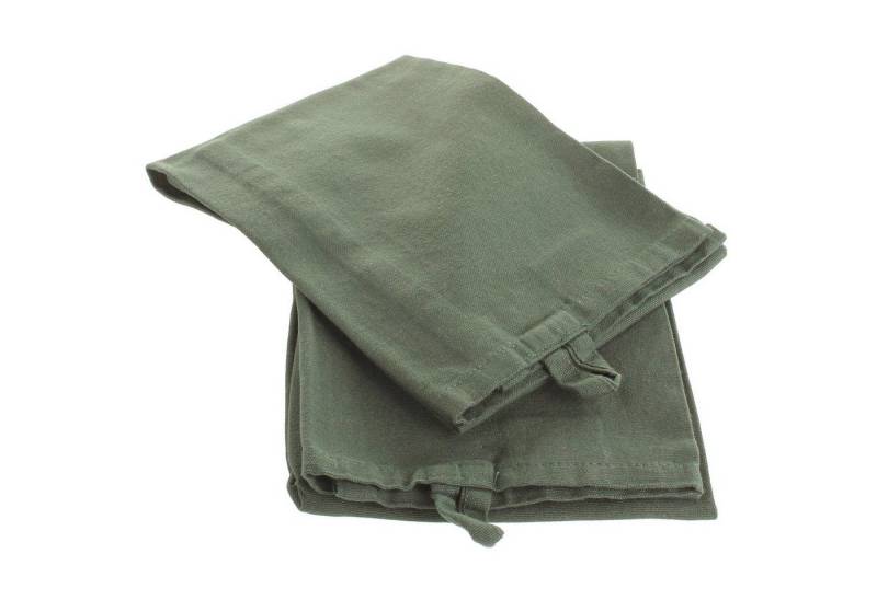 Macosa Home Geschirrtuch Set 2Stk. 100% Baumwolle Leinen-Optik Weiß 70 x 50 cm, (2-tlg), Design Küchenhandtücher Waschbar trocknergeeignet Trockentuch von Macosa Home