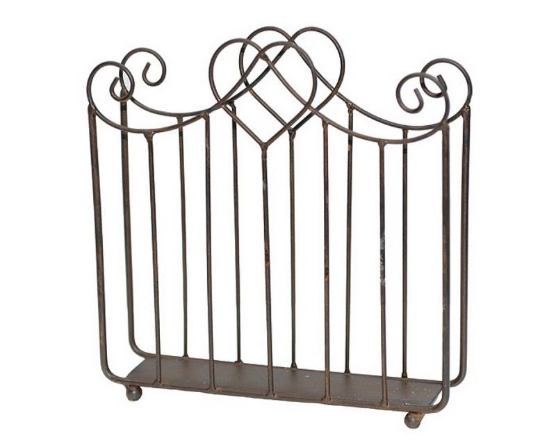 Macosa Home Serviettenhalter Servietteständer Landhaus Braun Metall Tischdekoration, (Servietten Halter Tisch Dekoration), Aufbewahrung Serviettenkorb Serviettenspender Tischdeko von Macosa Home