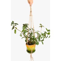 32 Zoll Natural Jute Macrame Blumentopf Aufhänger - Geschenk-Idee Innen Wohnkultur 3mm Schnur Hängend Planter von MacrameDecorStore