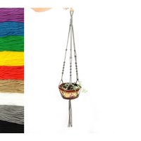 Makramee Pflanzenaufhänger/Hängeampel Innen Outdoor Garten Dekor Terrasse Blumentopfhalter Boho Zuhause Makramee Pflanzenaufhänger/Hängeampel Innen Outdoor Garten Dekor Terrasse Blumentopfhalter Boho Zuhause von MacrameDecorStore