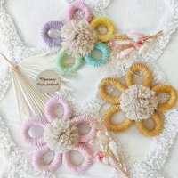 Makramee Blumen Wandbehang/Blüte Boho Blume Daisy - Wonderland Blooms von MacrameWonderlandAU