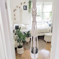 Makramee Blumenampel/1970's Style Vintage Hängeampel Pflanzenhalter von MacrameWonderlandAU