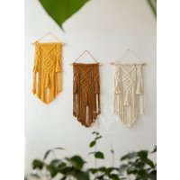 Kleiner Makramee Wandbehang Boho Wanddekor Gewebter Wandteppich Kinderzimmer Wandkunst Schlafzimmer Wohnzimmer Dekor, Geschenke Für Sie, Mutter von Macramebeautiful