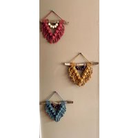 Makramee Mini Wand Hängt || Wandbehang Wohndekoration von MacramebyMarr