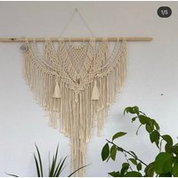 Makramee Wanddekor, Wandbehang, Boho Dekoration, Wandbogen, Schlafzimmer Wanddeko, Wandhänger, Boho Dekor, Wohnzimmer Dekor von Macramefulya