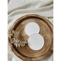 Raysin Untersetzer Mandala, Kleines Geschenk, Mitbringsel, Glasuntersetzer von Macrashophandmade