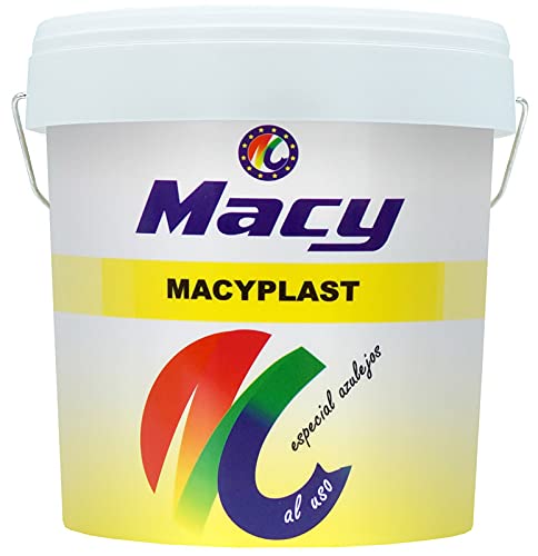 Macy Macyplast Acrylspachtel für den Innen- und Außenbereich, 25 kg, Weiß von Macy