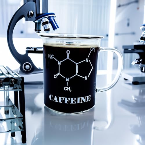 Mad Monkey - Tasse Chemistry Mug - Chemie Tasse mit Formel - Kaffeetasse Koffein von Mad Monkey