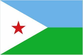 MadAboutFlags Flagge Dschibuti 90 x 150 cm Fahne von MadAboutFlags