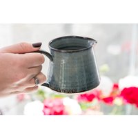Keramik Kaffee Milchkännchen, Kleiner Milchkrug von MadAboutPottery