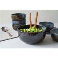 Rustikale Salatschüssel von MadAboutPottery