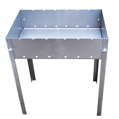 Zerlegbarer Grill – Typ Mangal Russisch oder Kaukasus – sehr einfache Montage und Demontage – mittelgroßes Modell – 50 x 33 x 60 cm Zerlegbarer Grill – Typ Mangal Russisch oder Kaukasus – sehr einfache Montage und Demontage – mittelgroßes Modell – 50 x 33 x 60 cm von Madacha