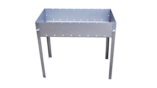 Zerlegbarer Grill – Typ Mangal Russisch oder Kaukasus – sehr einfache Montage und Demontage – großes Modell – 65 x 33 x 60 cm Zerlegbarer Grill – Typ Mangal Russisch oder Kaukasus – sehr einfache Montage und Demontage – großes Modell – 65 x 33 x 60 cm von Madacha
