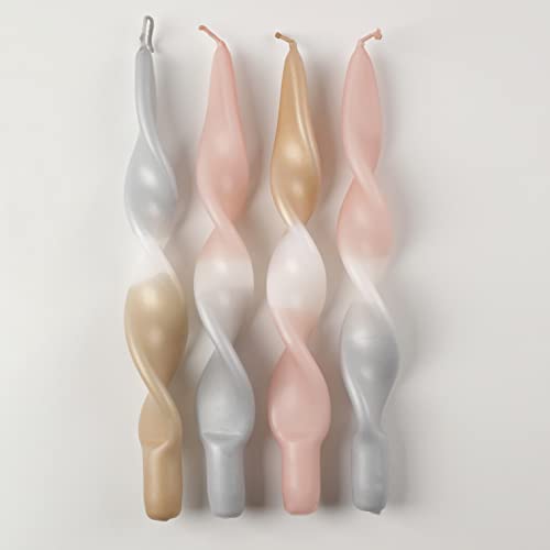 MADAM ERLE - 4er-Set dip dye Kerzen | CURLY LIARA | handgemachte Weihnachtsedition | wunderschön auf dem Adventskranz | MADAM ERLE - 4er-Set dip dye Kerzen | CURLY LIARA | handgemachte Weihnachtsedition | wunderschön auf dem Adventskranz | von Madam ERLE