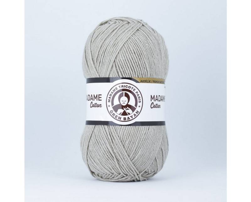 Madame Tricote Paris Ören Bayan Madame Cotton Häkelwolle, 280,00 m (Packung, 5x100g), Strickwolle, 49% Baumwolle 51% Acryl, 5 x 100g von Madame Tricote Paris Ören Bayan