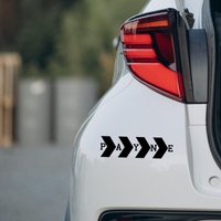 Spruch Aufkleber Für Auto Spiegel "Payne" 03 Liam Payne Pfeile - Verschiedene Größen Und Farben von MadamePlott