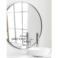 Spruch Aufkleber Für Spiegel Wand Badezimmer "Make Today Count" 80 - Verschiedene Größen Und Farben Spruch Aufkleber Für Spiegel Wand Badezimmer "Make Today Count" 80 - Verschiedene Größen Und Farben von MadamePlott