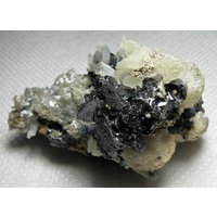 Attraktiver Calcit Mit Sphalerit Und Quarz Aus Der Berühmten 9. September Mine, Madan, Bulgarien, Natur Kristall, Top Zustand, N2793 von Madanminerals