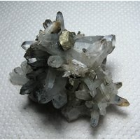 Attraktiver Quarz Mit Chalcopyrit Und Siderit, Madan, Bulgarien, Natur Kristall, Top Zustand, Souvenirs, N2822 von Madanminerals