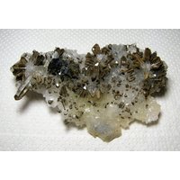 Attraktiver Quarz Mit Siderit Und Sphalerit Aus Der Berühmten 9. September Mine, Madan, Bulgarien, Natürlicher Kristall, Top Zustand, N2461 von Madanminerals