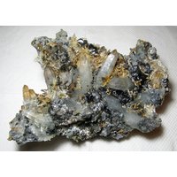 Attraktiver Quarz Mit Sphalerit Und Siderite, Madan, Bulgarien, Naturkristall, Top Zustand, N3048 von Madanminerals