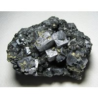 Beeindruckende Galena Mit Sphalerit Und Mikrokristallen Chalcopyrit, Madan, Bulgarien, Natürlicher Kristall, Top Zustand, N1798 von Madanminerals