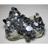 Beeindruckende Glänzende Seltene Kristalle Galena, Madan, Bulgarien, Top Zustand, Shiny Galena, N2871 von Madanminerals