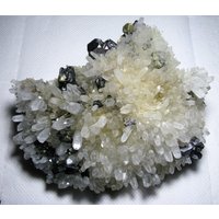 Nach Oben Exzellentes Stück Galena Mit Sphalerit, Quarz Und Chalcopyrit, Bulgarien, Natur Kristall, Geschenk, N2571 von Madanminerals