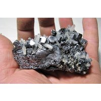 Nach Oben Wunderschöne Seltene Skelett Galena Mit Mikrokristallen Glänzender Sphalerit Und Quarz, Madan, Bulgarien, Natürlicher Kristall, Top von Madanminerals