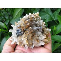 Toller Quarz Mit Galena Und Calcit Aus Der Berühmten 9. September Mine, Madan, Bulgarien, Mineral, Naturkristall, N2179 von Madanminerals