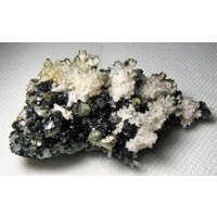 Tolles Stück Calcit Mit Chalcopyrit Und Sphalerit, Madan, Bulgarien, Mineral, Natürlicher Kristall, Top Zustand, N2632 von Madanminerals