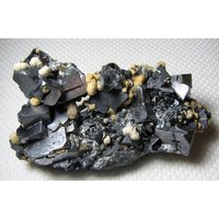 Unglaubliche Galena Mit Sphalerit Und Dolomit Aus Der Berühmten 9. September Mine, Bulgarien, Natur Kristall, N2699 von Madanminerals