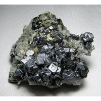 Unglaubliche Galena Mit Sphalerit Und Mikrokristallen Pyrit Auf Quarz, Madan, Bulgarien, Mineral, Naturkristall, Geschenk, N3205 von Madanminerals