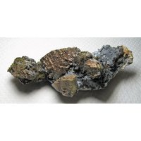 Wunderschöner Irisierender Chalcopyrit Mit Galena Aus Der Berühmten 9. September Mine, Bulgarien, Natur Kristall, Top Zustand, N2291 von Madanminerals