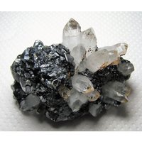 Wunderschöner Sphalerit Mit Quarz Und Siderit Aus Der Berühmten 9. September Mine, Bulgarien, Natur Kristall, N2346 von Madanminerals