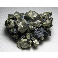 Wunderschönes Chalcopyrit Mit Galena Aus Der Berühmten 9. September Mine, Madan, Bulgarien, Natürlicher Kristall, Top Zustand, N3199 von Madanminerals