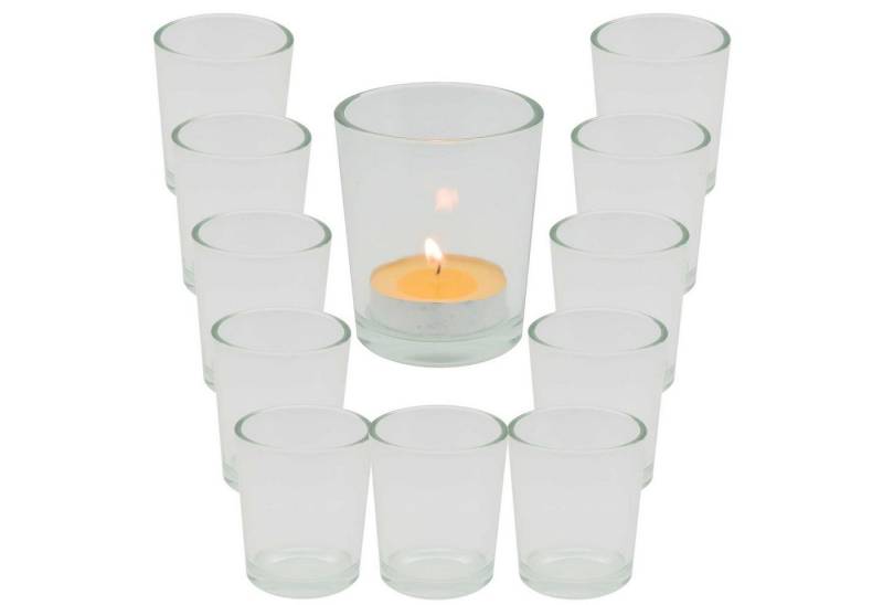 maDDma Teelichthalter 12 Teelichthalter aus Glas Variantenwahl, D 45 mm H 65 mm maDDma Teelichthalter 12 Teelichthalter aus Glas Variantenwahl, D 45 mm H 65 mm von maDDma