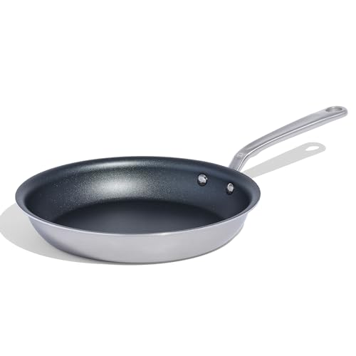 Made In Cookware – 10" Antihaft-Bratpfanne (Graphit) – 5-lagige, Antihaftbeschichtete Edelstahlpfanne – Professionelles Kochgeschirr – Induktionskompatibel von Made In