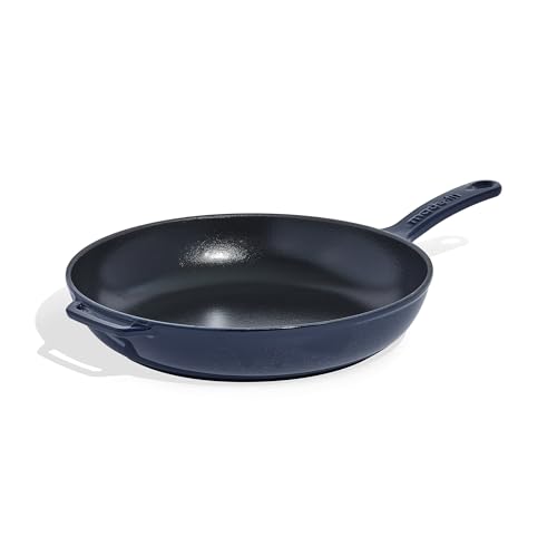 Made In Cookware – Emaillierte Gusseisenpfanne – Blau – Außergewöhnliche Wärmespeicherung und Haltbarkeit – Professionelles Kochgeschirr – Induktionskompatibel Made In Cookware – Emaillierte Gusseisenpfanne – Blau – Außergewöhnliche Wärmespeicherung und Haltbarkeit – Professionelles Kochgeschirr – Induktionskompatibel von Made In