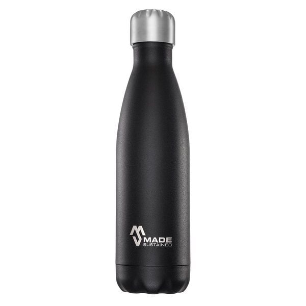Made Sustained Edelstahl Trinkflasche 500ml, verschiedene Farben von Made Sustained