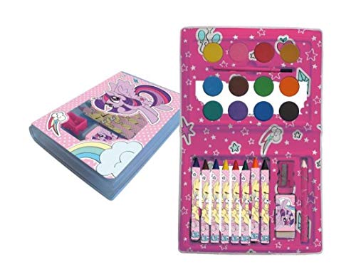 Made in Trade Koffer semitransparente 24-teilig Little Pony, Silber, weiß, 20 x 10 x 2 cm Made in Trade Koffer semitransparente 24-teilig Little Pony, Silber, weiß, 20 x 10 x 2 cm von Made in Trade