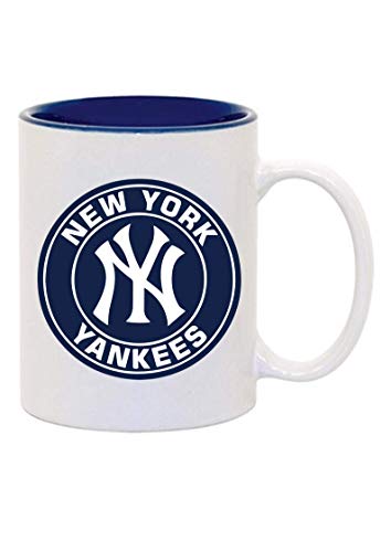 MADE Offizielle New York Yankee Tasse, Two Tone, Mug Baseball MLB Accessoires von DEMA