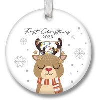 Babys Erstes Weihnachten Personalisierte Ornament | Baby Geschenk Erste 2025 Personalisierte Weihnachtsschmuck |Weihnachten von Made2PerfectionShop