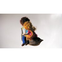Kleines Mobile Mit Der Nadel Gefilzte Fliegende Kinder Auf Waldorf Art von Made4uByMagic