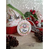 Personalisierte Schöne Liste Weihnachtskugel - Schöne Weihnachtsbox Andenken Baum Dekor Erinnerung Geschenk Dekoration Kinder von MadeAndMemories